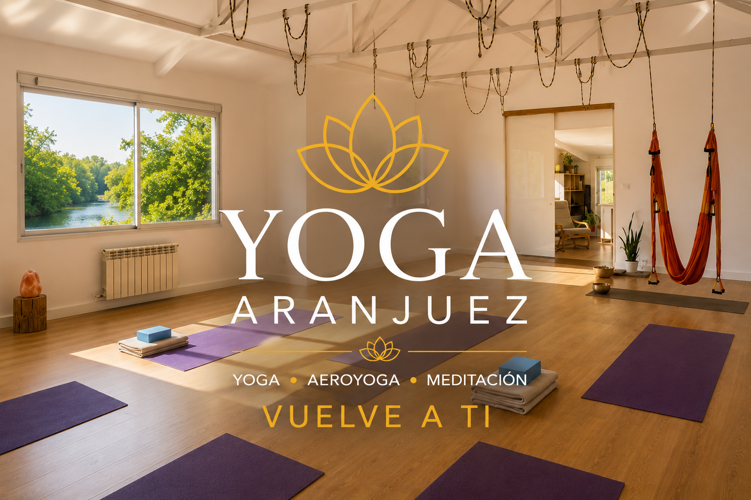 Sala de Yoga Aranjuez junto al río